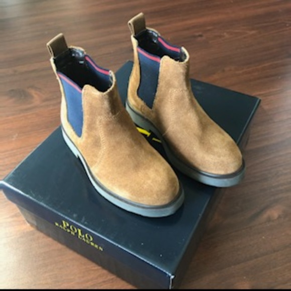 Polo Ralph Lauren Other - Ralph Lauren Boys Glaston Leather Boot Size 13.5 U
